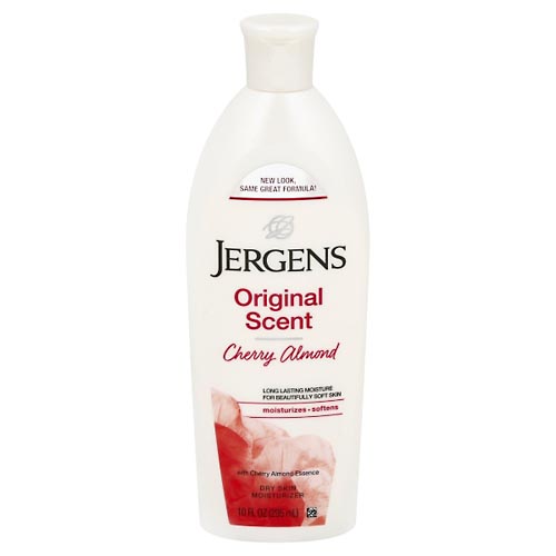 Image for Jergens Moisturizer, Dry Skin, Original Scent, Cherry Almond,10oz from Total Health Care Pharmacy