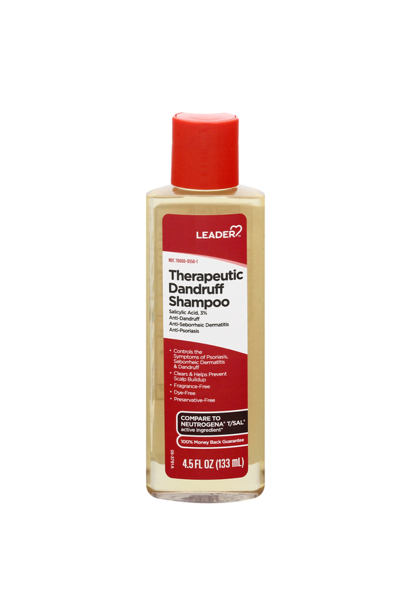 Image for Leader Dandruff Shampoo, Therapeutic,4.5oz from Total Health Care Pharmacy